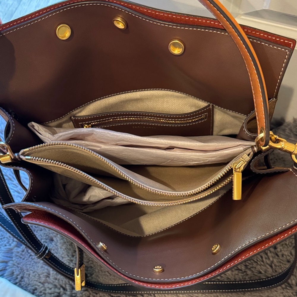 Tory Burch Lee Radziwill Double Bag - Picture 3 of 3